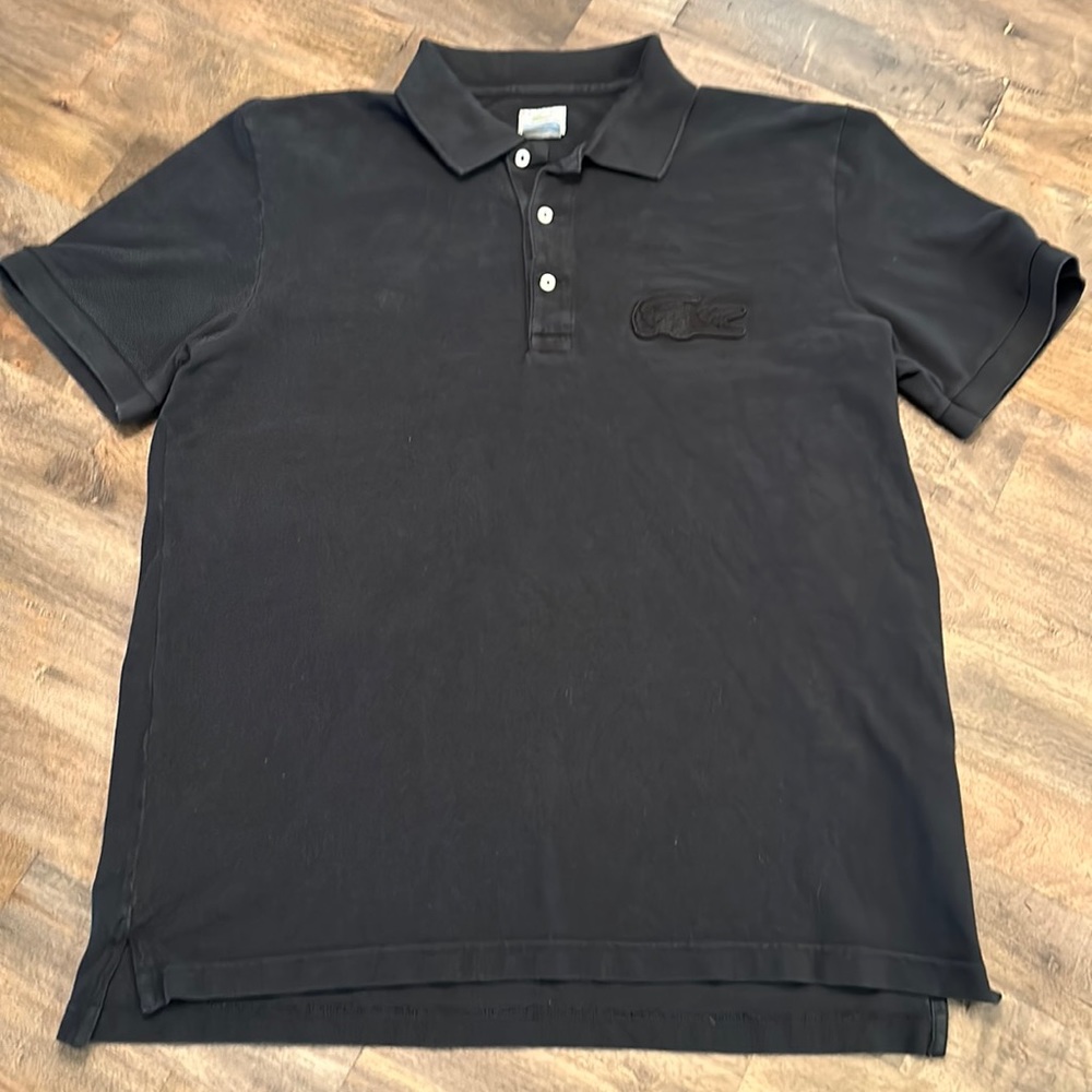 Lacoste Pique Polo - men’s size 6 - Classic fit -Large logo